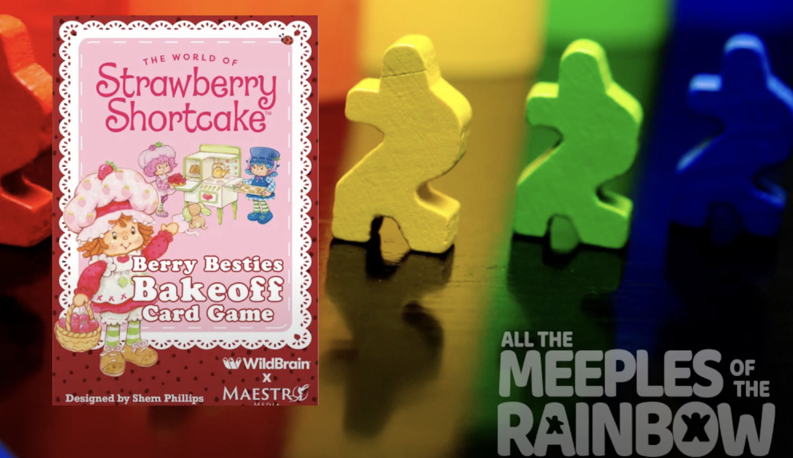 All the Games with Steph: Strawberry Shortcake: Berry Besties Bakeoff Card Game